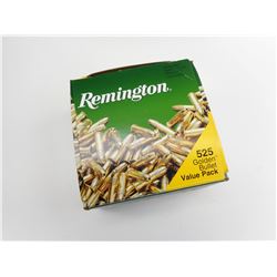 REMINGTON 22 LONG RIFLE BRASS PLATED AMMO