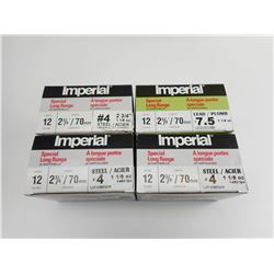 ASSORTED IMPERIAL 12 GAUGE SHOTGUN SHELLS