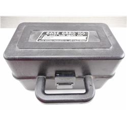 ASSORTED 12 GA. AMMO, IN HARD PLASTIC CASE GARD 100