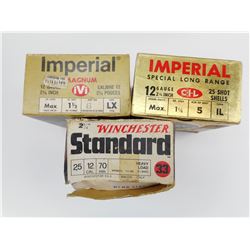 ASSORTED 12 GA. SHOTSHELLS