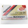 Image 1 : FEDERAL 12 GA. 2 3/4" PREMIUM BUCKSHOT AMMO