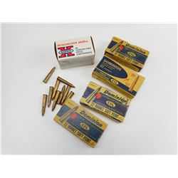 22 HORNET AMMO, BRASS