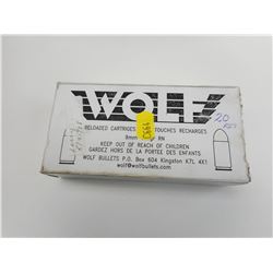 9MM WOLF RELOADED AMMO