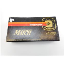 WINCHESTER 308 SUPREME MATCH AMMO