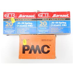 30-06 BARNAUL, & PMC AMMO