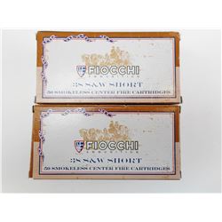 FIOCCHI 38 S & W SHORT AMMO