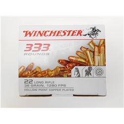 WINCHESTER 22 LONG RIFLE AMMO