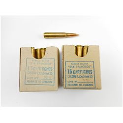 7.65 X 54 MM SS AMMO