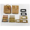 Image 1 : 7.35 CAL. AMMO IN STRIPPER CLIPS, EXTRA STRIPPER CLIPS