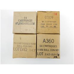 9MM PARABELLUM AMMO, 35 9MM BLANKS