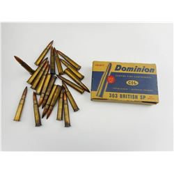 303 BRITISH AMMO ASSORTED