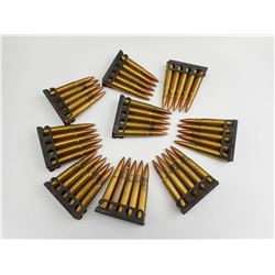 303 BRITISH AMMO ON STRIPPER CLIPS