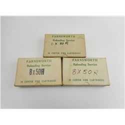 8 X 50R RELOADED AMMO