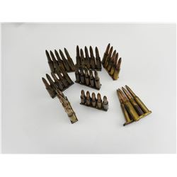 6.5 JAP. AMMO ON STRIPPER CLIPS