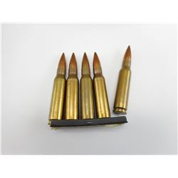 6.5MM AMMO ON STRIPPER CLIP