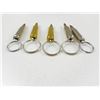 Image 2 : 5 ASSORTED DUMMY ROUND KEY CHAINS