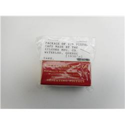KILGORE MFG. CO. TOY PISTOL CAPS