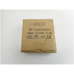 9MM BLANKS, PRIMED