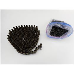 7.62MM BRASS, ON LINKED CLIPS