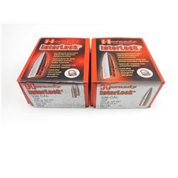 HORNADY INTERLOCK 338 CAL BULLETS