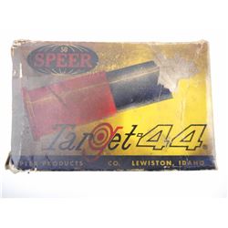 "WADCUTTER" 44 CAL. PLASTIC BULLETS FOR INDOOR SHOOTING