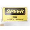Image 1 : SPEER TARGET 45 PLASTIC BULLETS