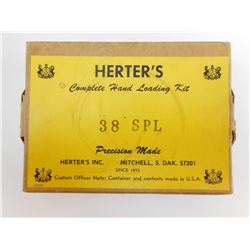 HERTERS 38 SPECIAL COMPLETE HAND LOADING KIT