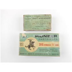 PIONEER AND WINANS AND SINNOCK COLLECTOR AMMO BOXES