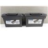 Image 1 : 2 PLASTIC AMMO BOXES