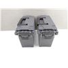 Image 2 : 2 PLASTIC AMMO BOXES