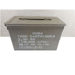 METAL AMMO TIN