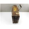 Image 2 : WOOD AMMO TIN, WITH METAL TIN INSIDE