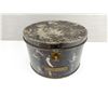 Image 1 : WWII RCN HAT BOX METAL ROUND TIN