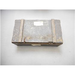 WOODEN MILITARY CRATE