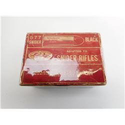 577 SNIDER BLACK AMMO