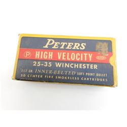 25-35 WINCHESTER AMMO