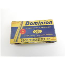 25-35 WINCHESTER SP AMMO