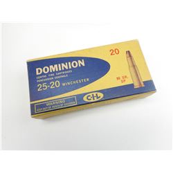 25-20 WINCHESTER AMMO