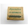 Image 1 : REMINGTON .45 AUTOMATIC AMMO