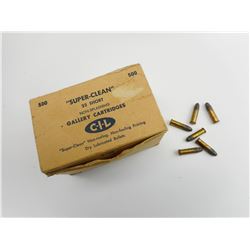 CIL SUPER-CLEAN 22 SHORT GALLERY AMMO "RARE"