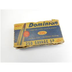 DOMINION 250 SAVAGE SP AMMO