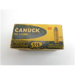 CANUCK 32 LONG RIMFIRE AMMO