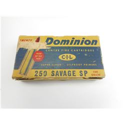 DOMINION 250 SAVAGE SP AMMO