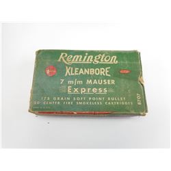 REMINGTON KLEANBORE 7MM AMMO