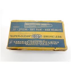 DOMINION .32 SPECIAL SOFT POINT AMMO