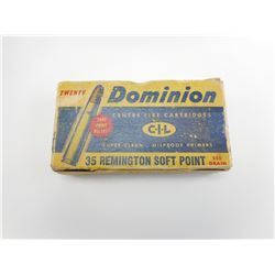 DOMINION 35 REMINGTON SOFT POINT AMMO