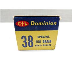 DOMINION 38 SPECIAL AMMO