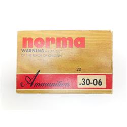 NORMA 30-06 AMMO, BRASS