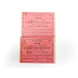 KYNOCH .303 CARTRIDGES, AIR SERVICE AMMO