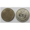 Image 2 : 2-MORGAN SILVER DOLLAR 1881-S, '82-S
